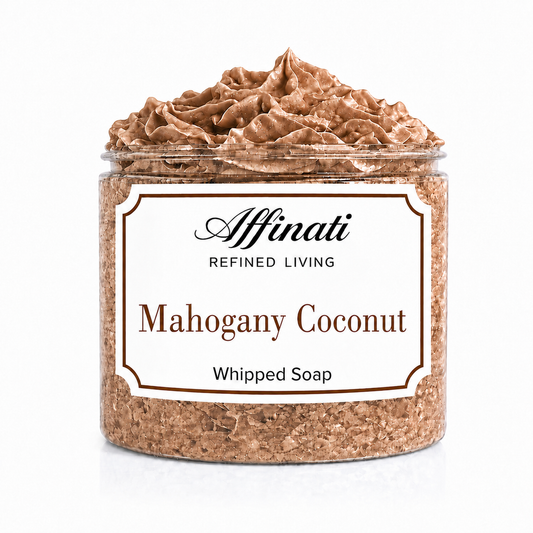 Mahogany Coconut Whipped Soap - 20 oz