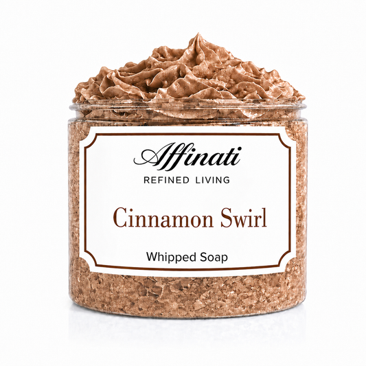 Savon fouetté tourbillon à la cannelle - 20 oz