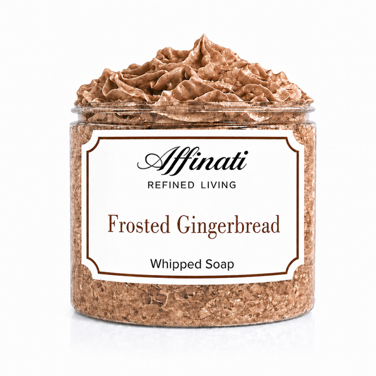 Frosted Gingerbread Whipped Soap - 20 oz
