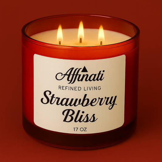 3-Wick Strawberry Bliss Candle
