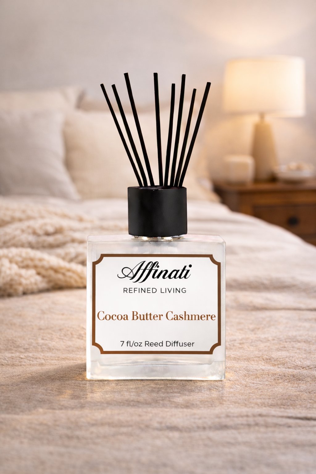 Cocoa Butter Cashmere Reed Diffuser - Affinati