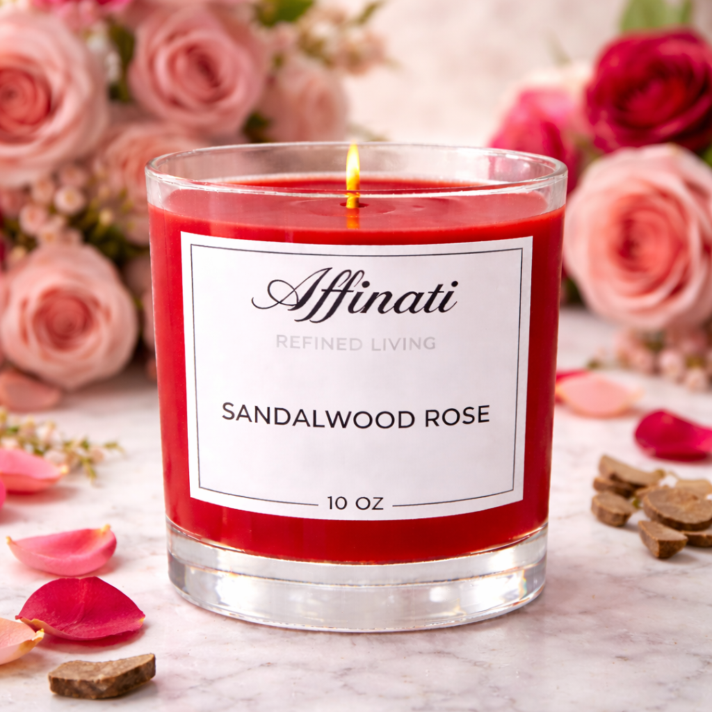 Sandalwood Rose Original Candle - Affinati