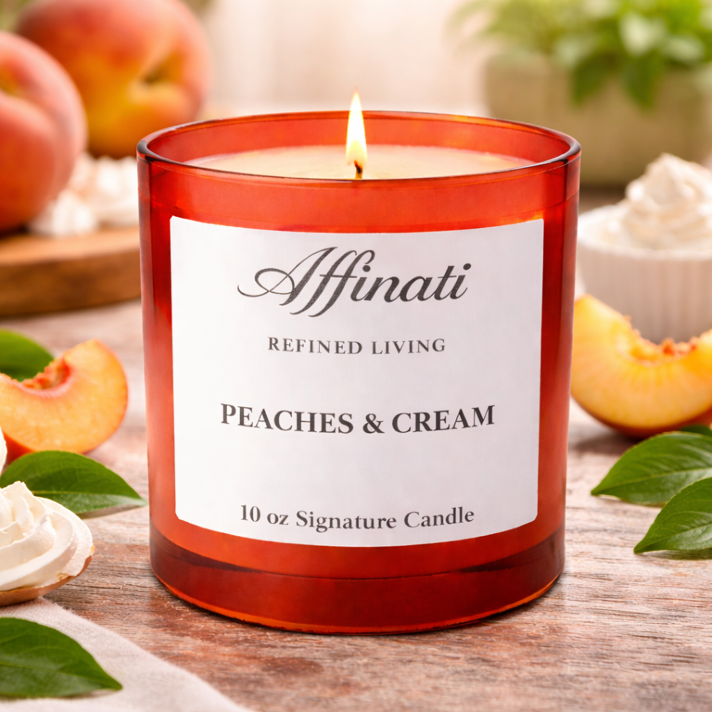 Peaches & Cream Signature Candle - Affinati