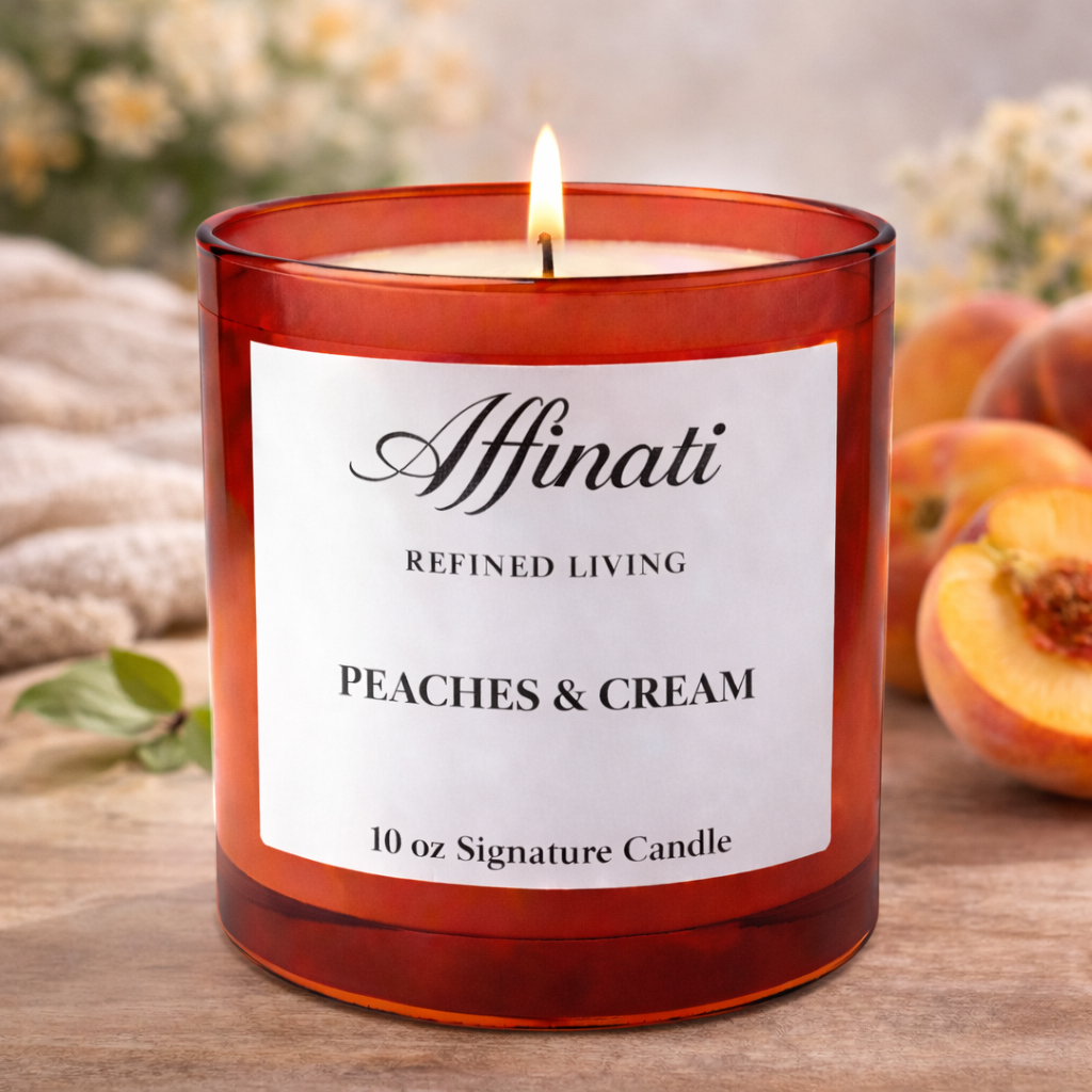 Peaches & Cream Signature Candle - Affinati