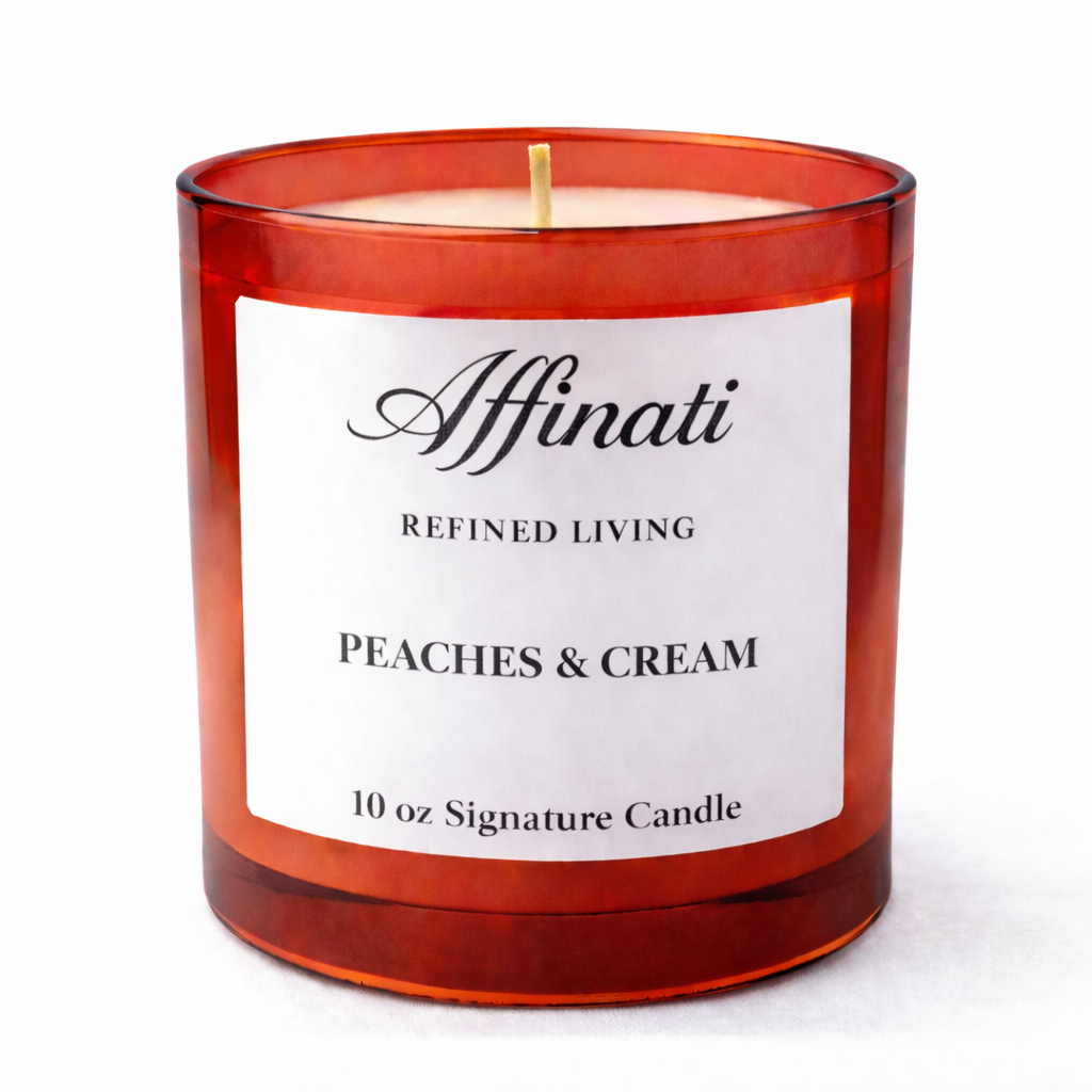 Peaches & Cream Signature Candle - Affinati