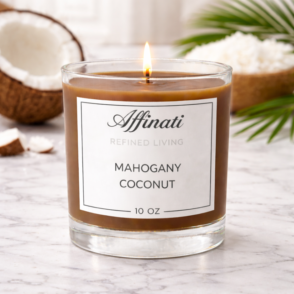 Mahogany Coconut Original Candle - Affinati