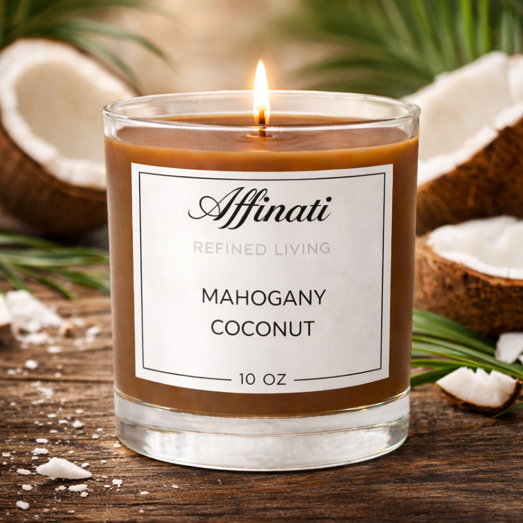 Mahogany Coconut Original Candle - Affinati