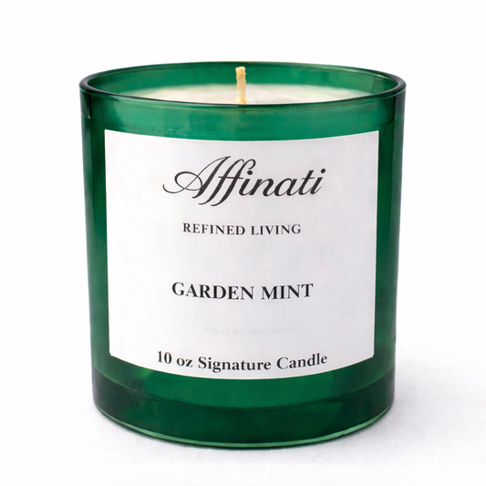 ताजा कटा सेज सिग्नेचर कैंडल