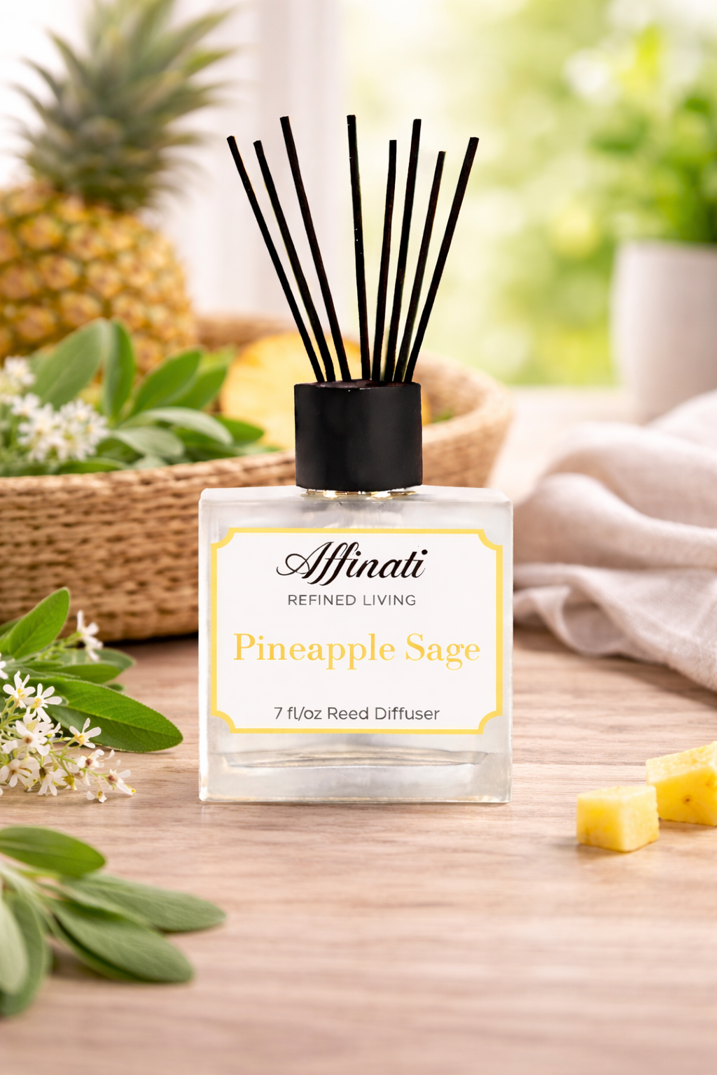 Pineapple Sage Reed Diffuser - Affinati