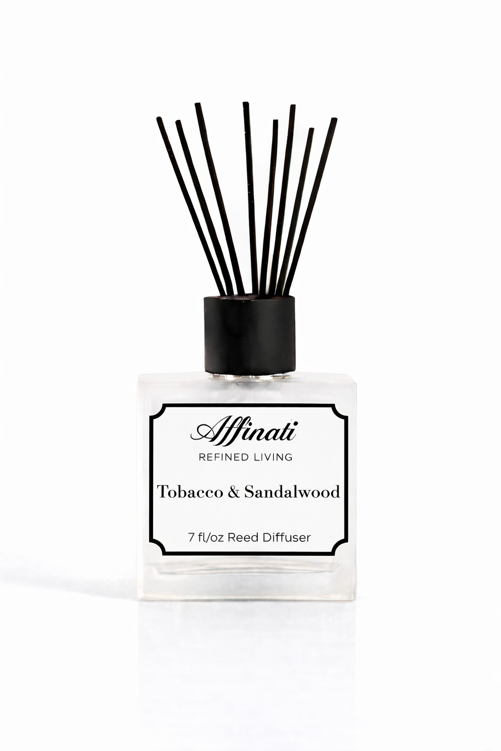 Tobacco & Sandalwood Reed Diffuser - Affinati