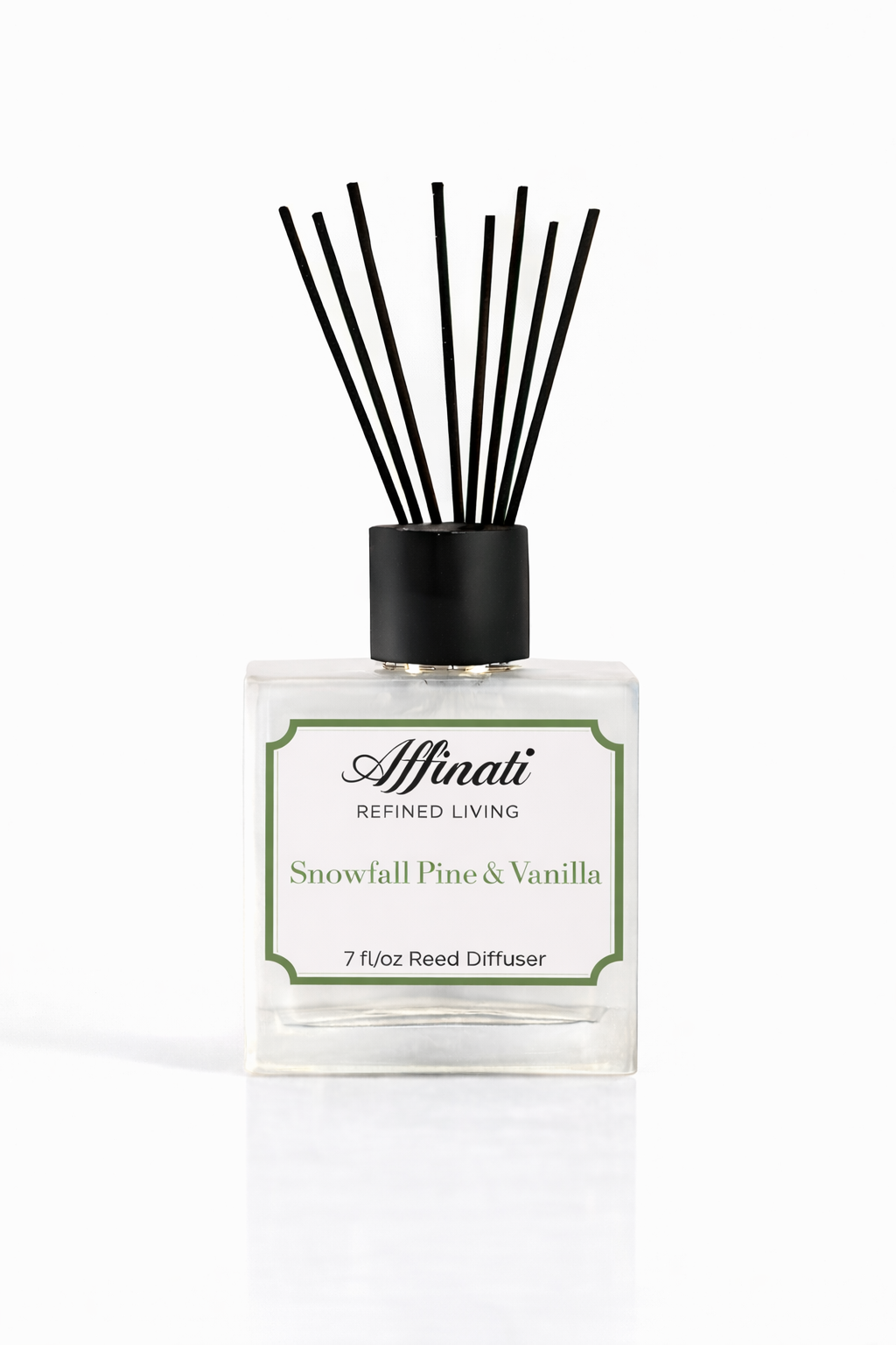 Snowfall Pine & Vanilla Reed Diffuser - Affinati