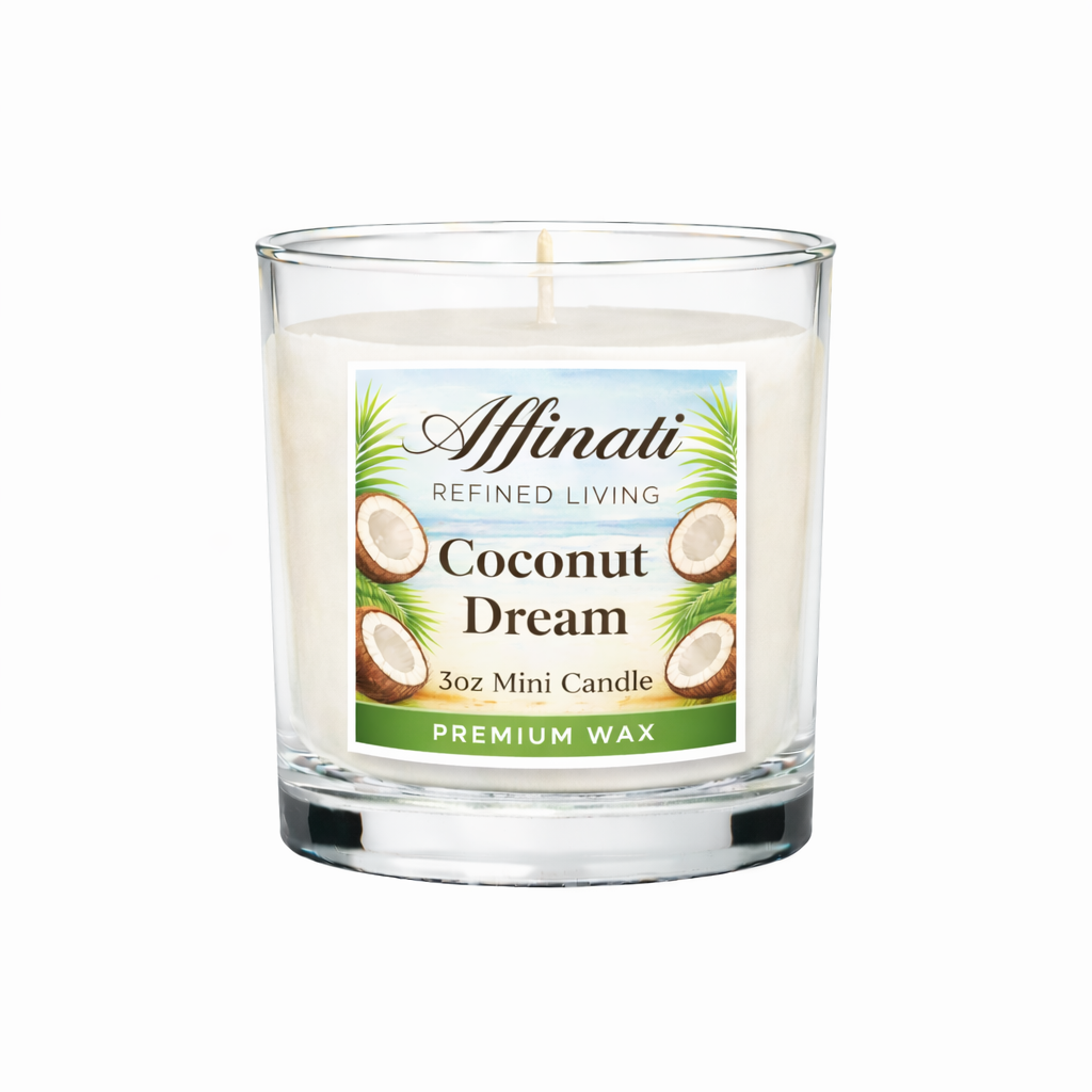 Coconut Dream Mini Candle - Affinati