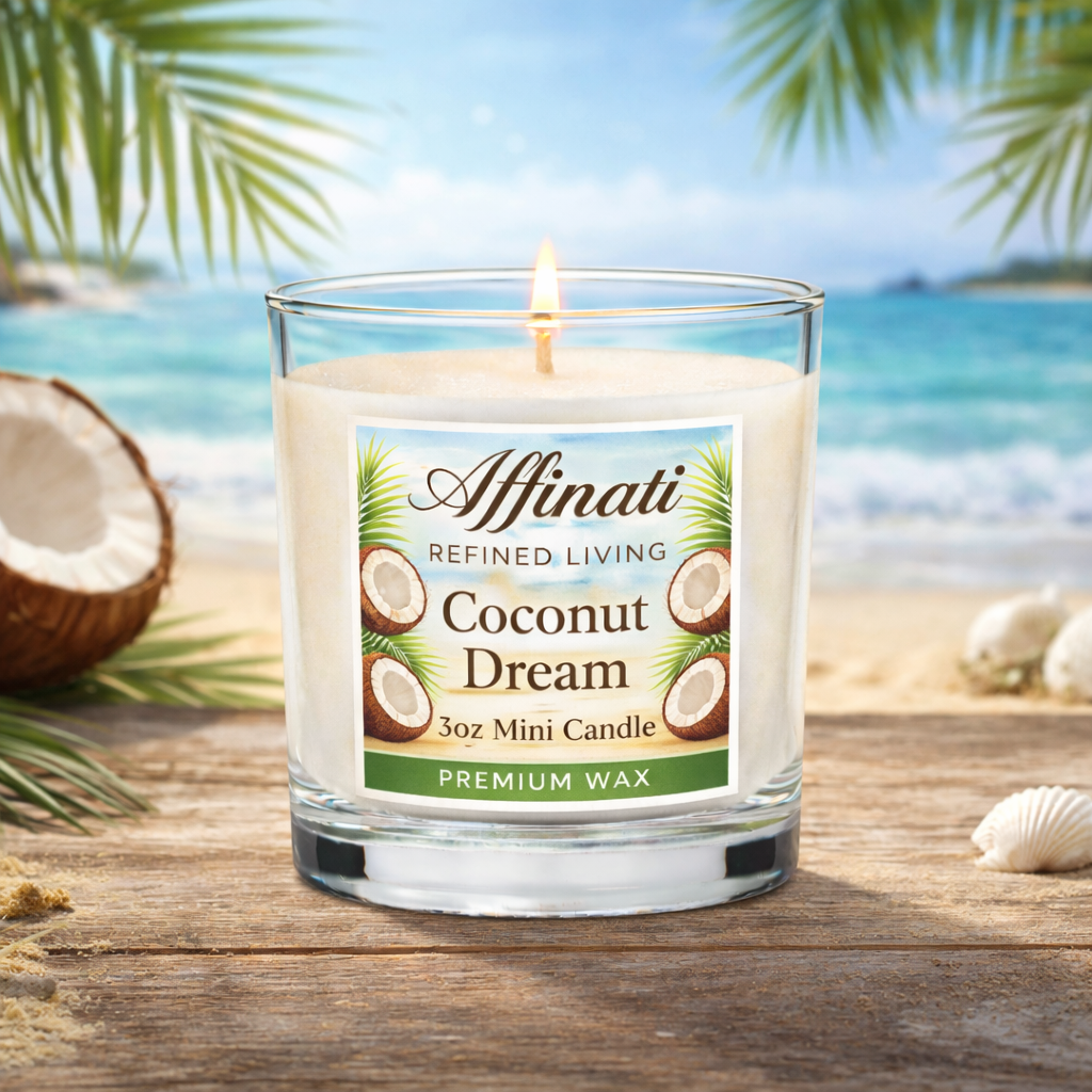 Coconut Dream Mini Candle - Affinati
