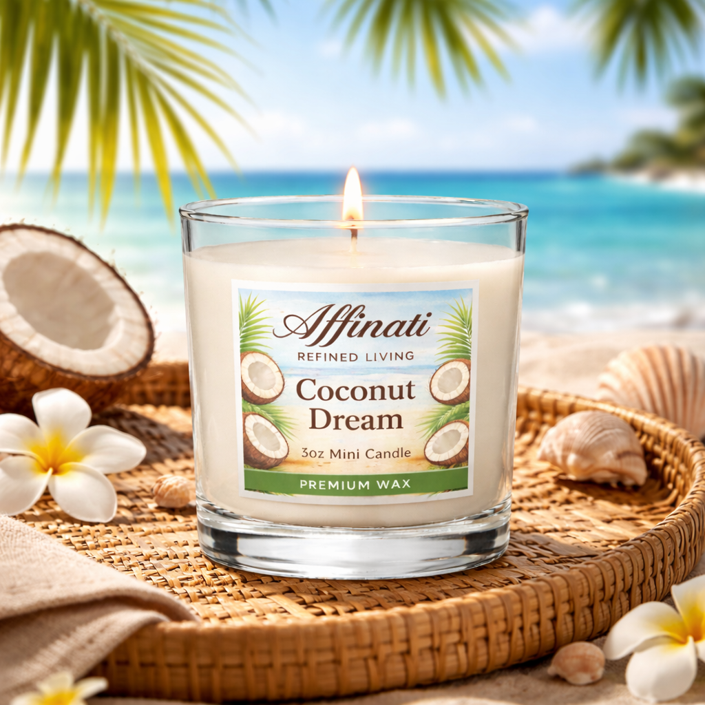 Coconut Dream Mini Candle - Affinati