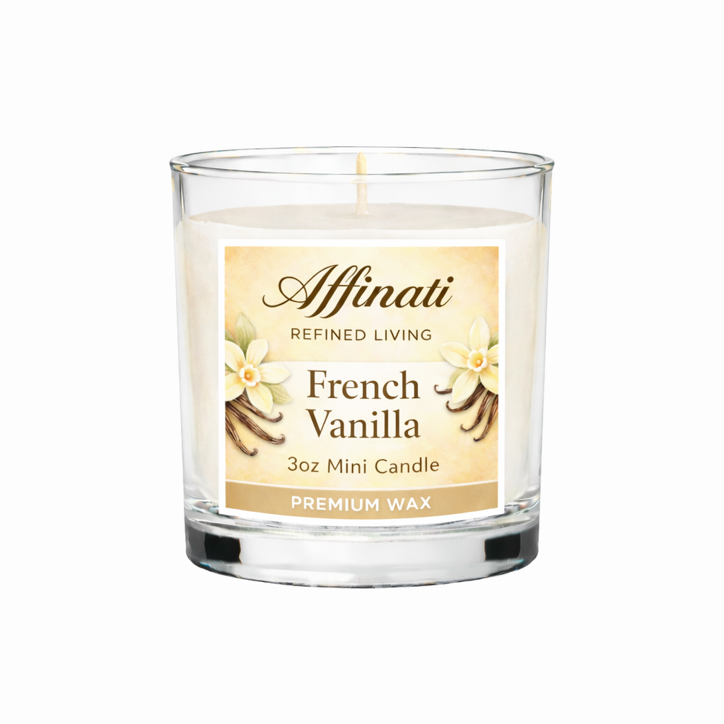 French Vanilla Mini Candle - Affinati