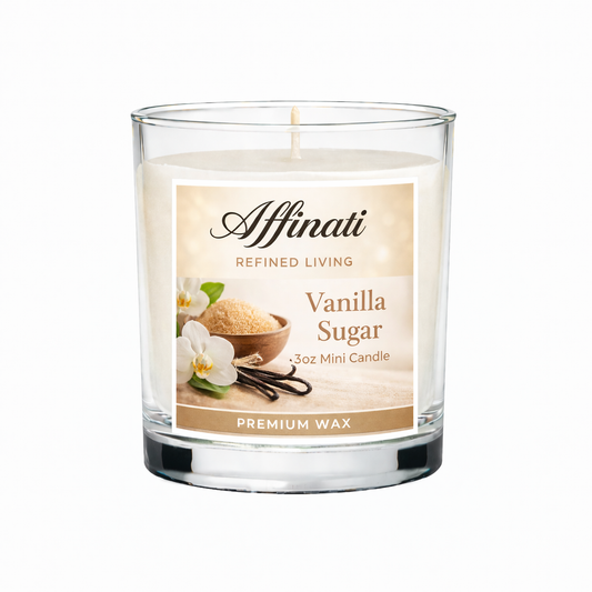 Vanilla Sugar Mini Candle - Affinati