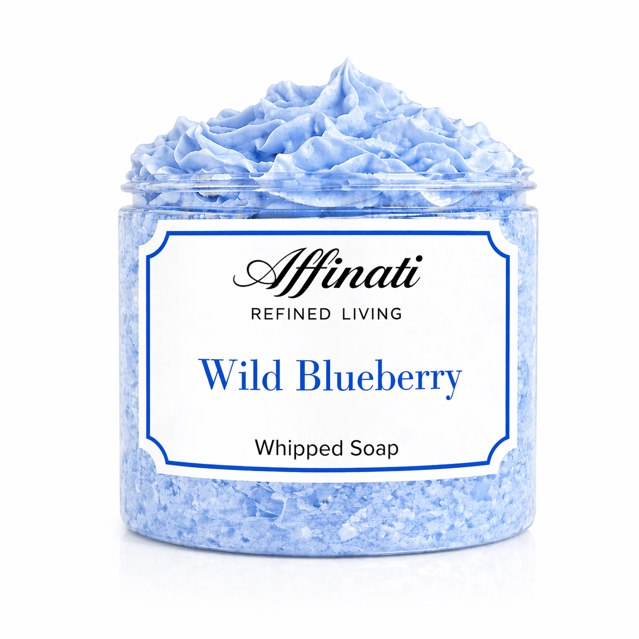 Wild Blueberry Whipped Soap - 20 oz - Affinati