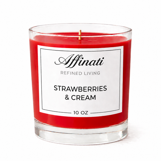 Strawberries & Cream Original Candle - Affinati