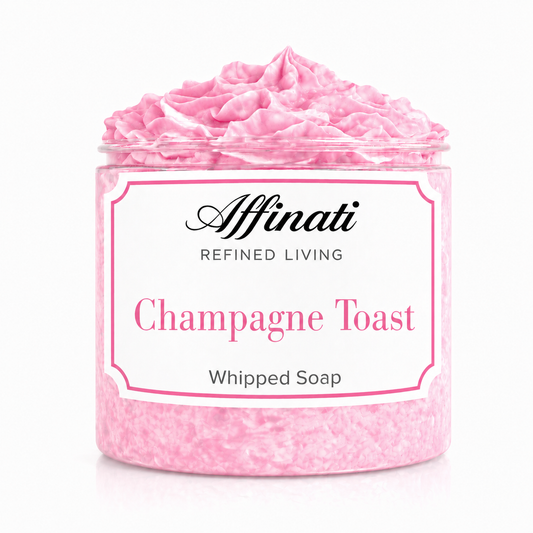 Champagne Toast Whipped Soap - 20 oz - Affinati