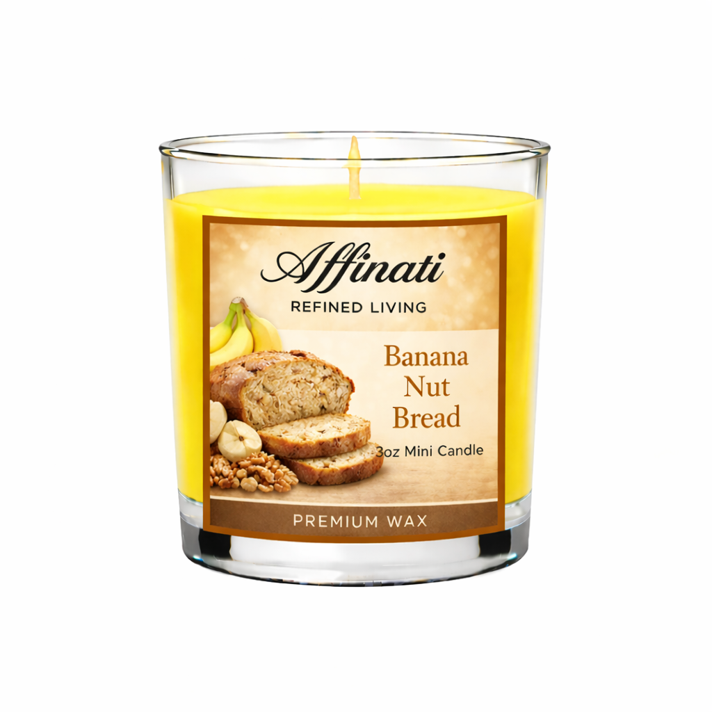 Banana Nut Bread Mini Candle - Affinati