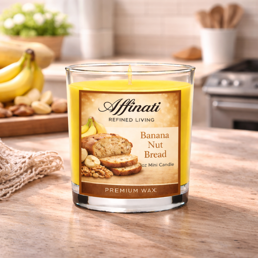 Banana Nut Bread Mini Candle - Affinati
