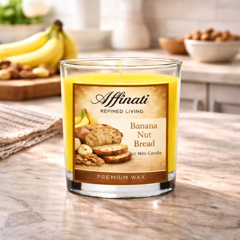 Banana Nut Bread Mini Candle - Affinati