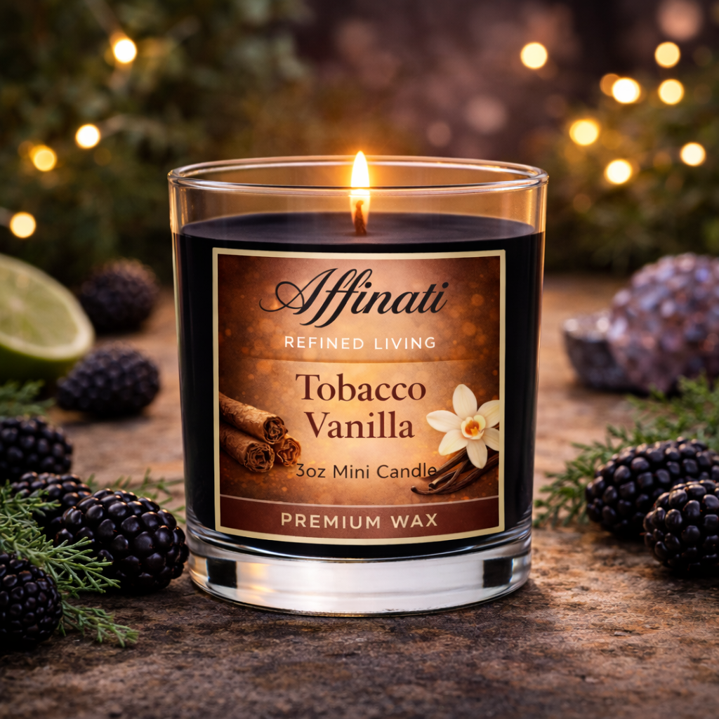 Tobacco Vanilla Mini Candle - Affinati