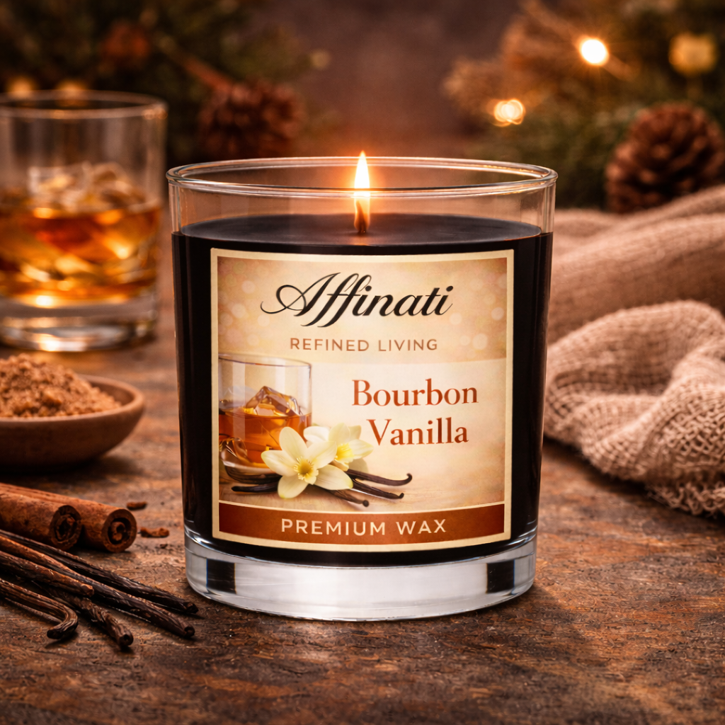 Bourbon Vanilla Mini Candle - Affinati