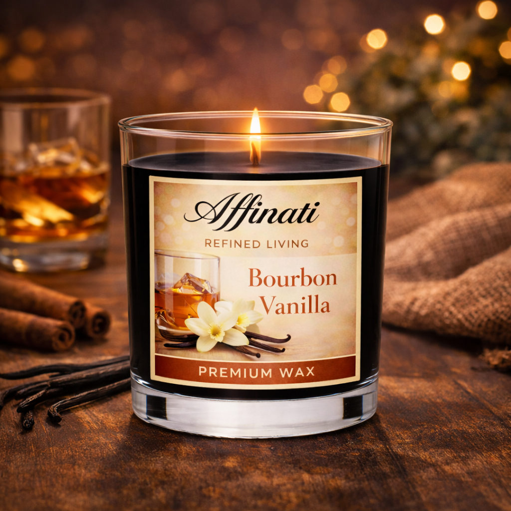 Bourbon Vanilla Mini Candle - Affinati
