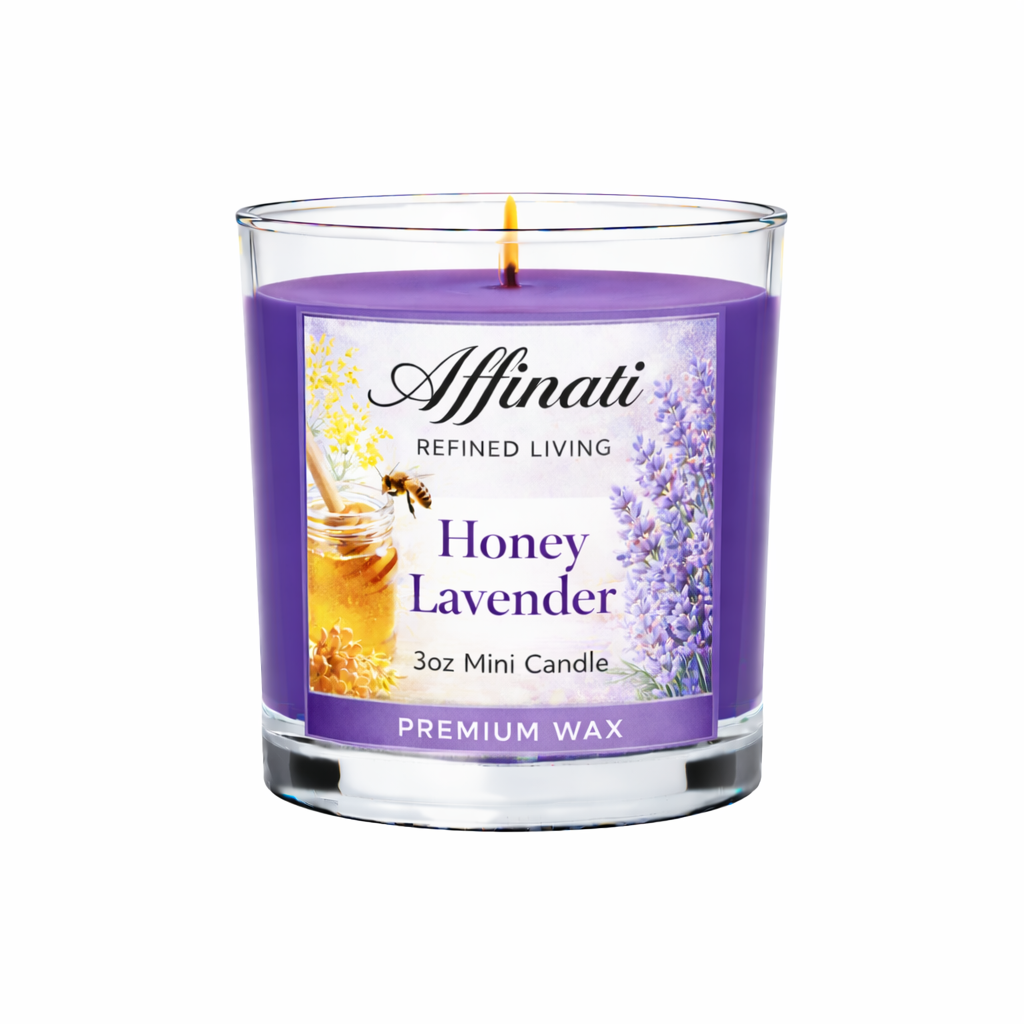 Honey Lavender Mini Candle - Affinati