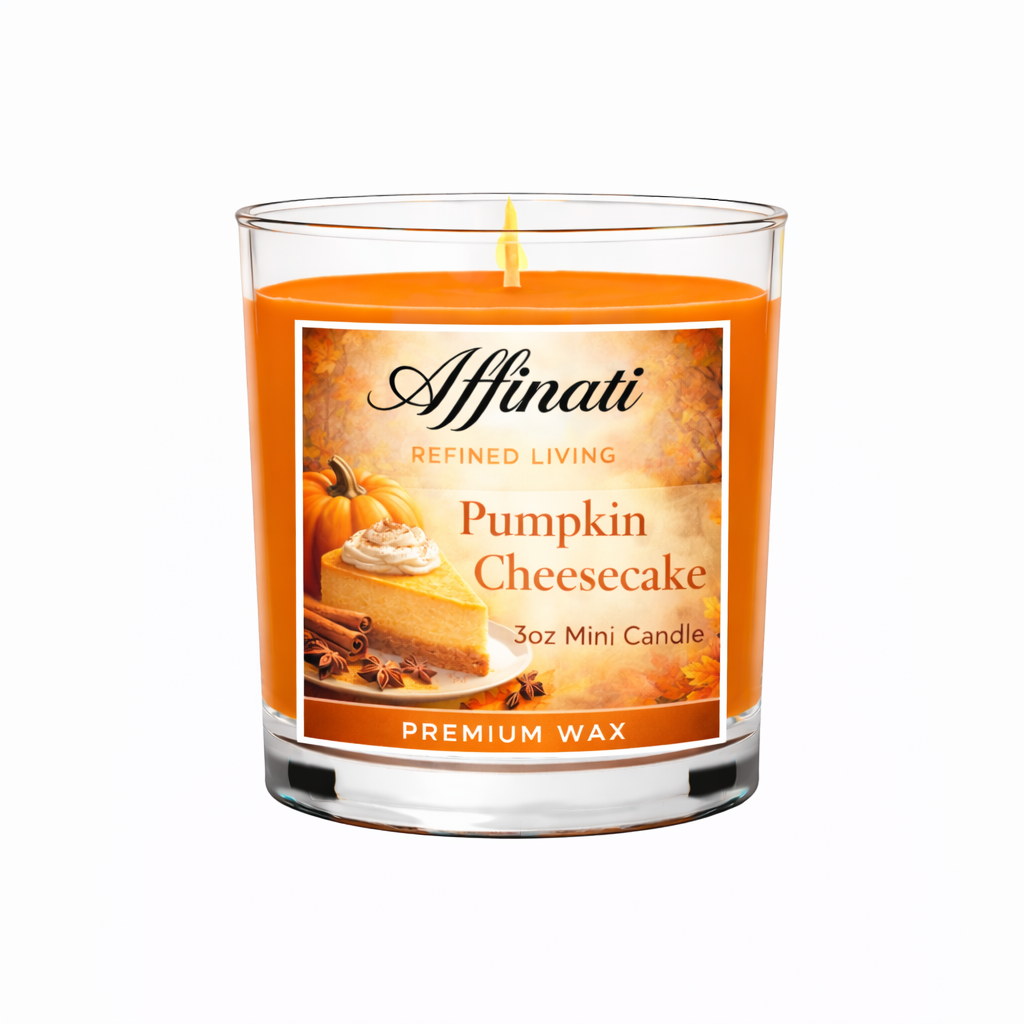 Pumpkin Cheesecake Mini Candle - Affinati