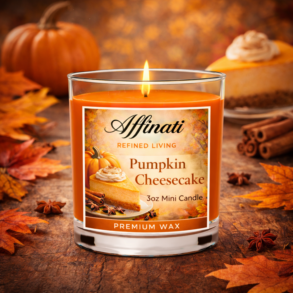 Pumpkin Cheesecake Mini Candle - Affinati