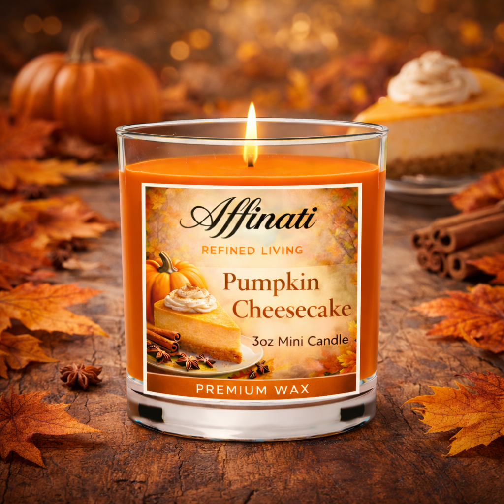 Pumpkin Cheesecake Mini Candle - Affinati