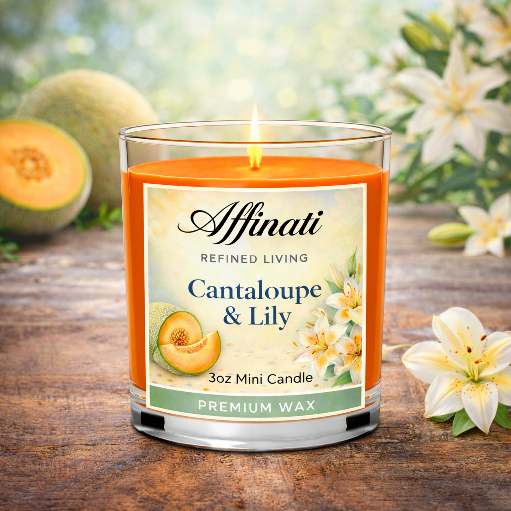 शरद ऋतु की ठंडी हवा मिनी मोमबत्ती