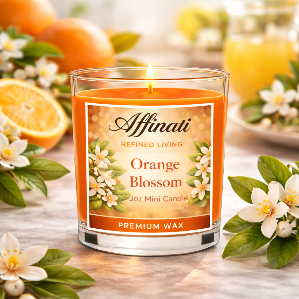 Orange Blossom Mini Candle - Affinati