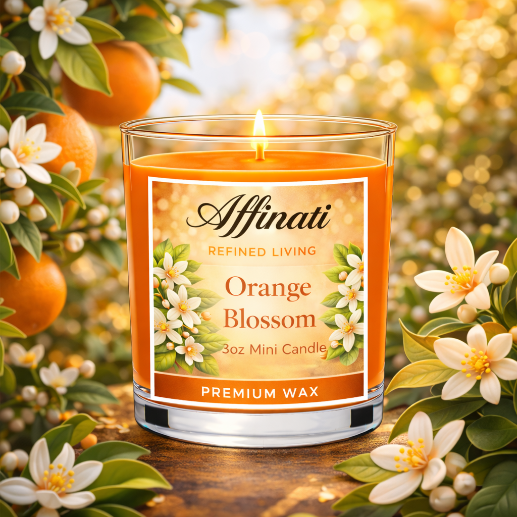 Orange Blossom Mini Candle - Affinati