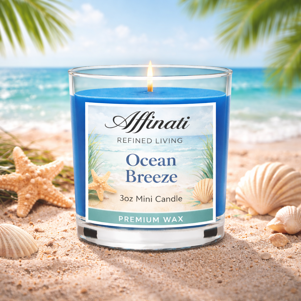 Ocean Breeze Mini Candle - Affinati