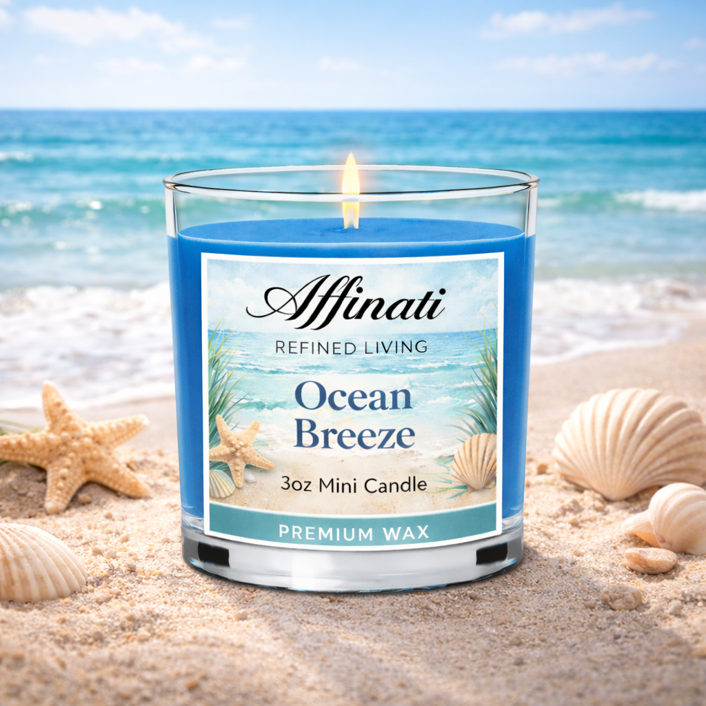 Ocean Breeze Mini Candle - Affinati