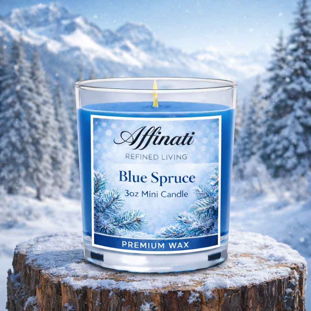 Blue Spruce Mini Candle - Affinati
