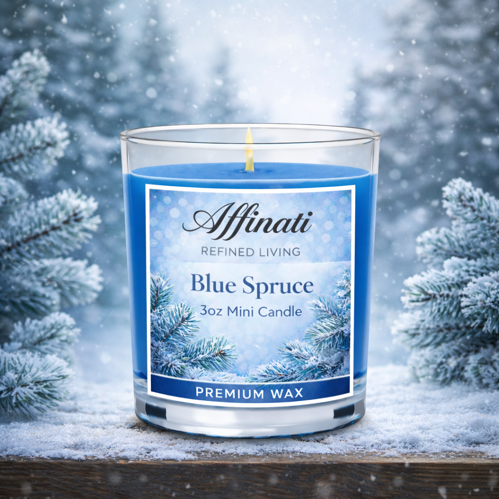 Blue Spruce Mini Candle - Affinati