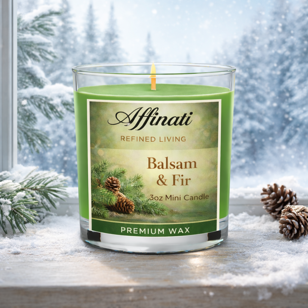 Balsam & Fir Mini Candle - Affinati