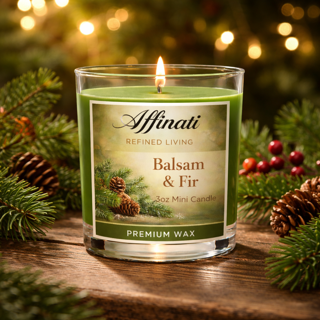 Balsam & Fir Mini Candle - Affinati
