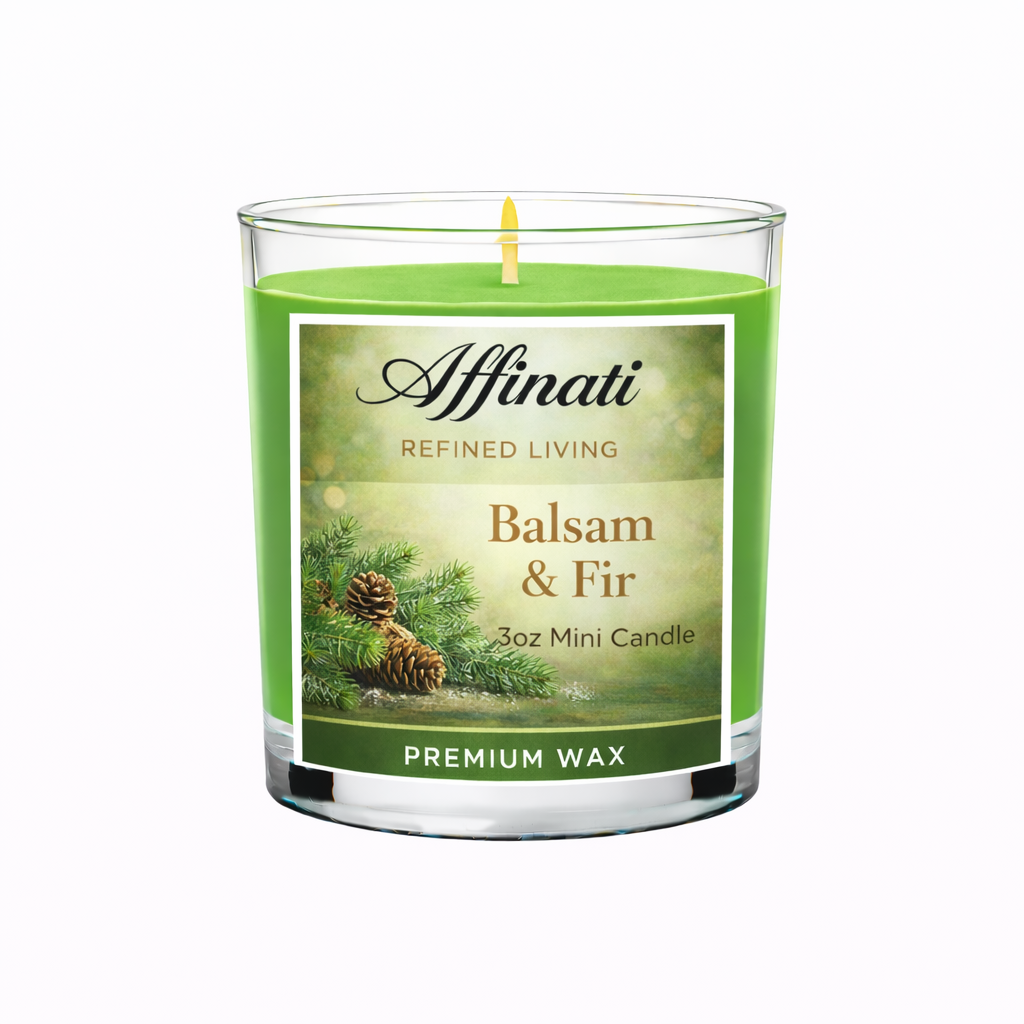 Balsam & Fir Mini Candle - Affinati
