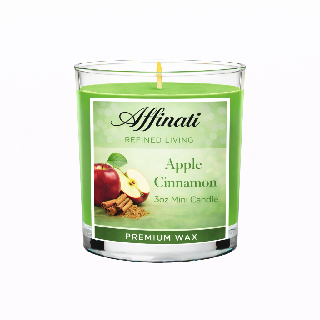 Apple Cinnamon Mini Candle - Affinati