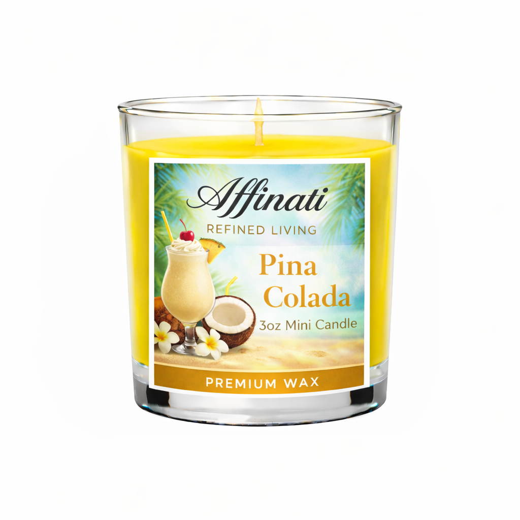 Pina Colada Mini Candle - Affinati