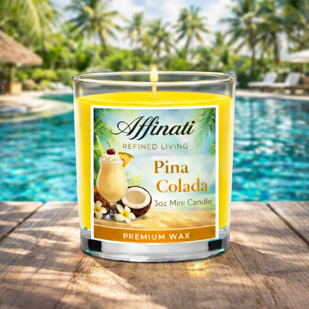Pina Colada Mini Candle - Affinati