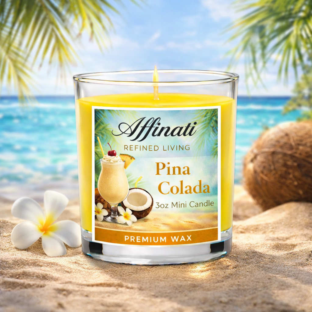 Pina Colada Mini Candle - Affinati