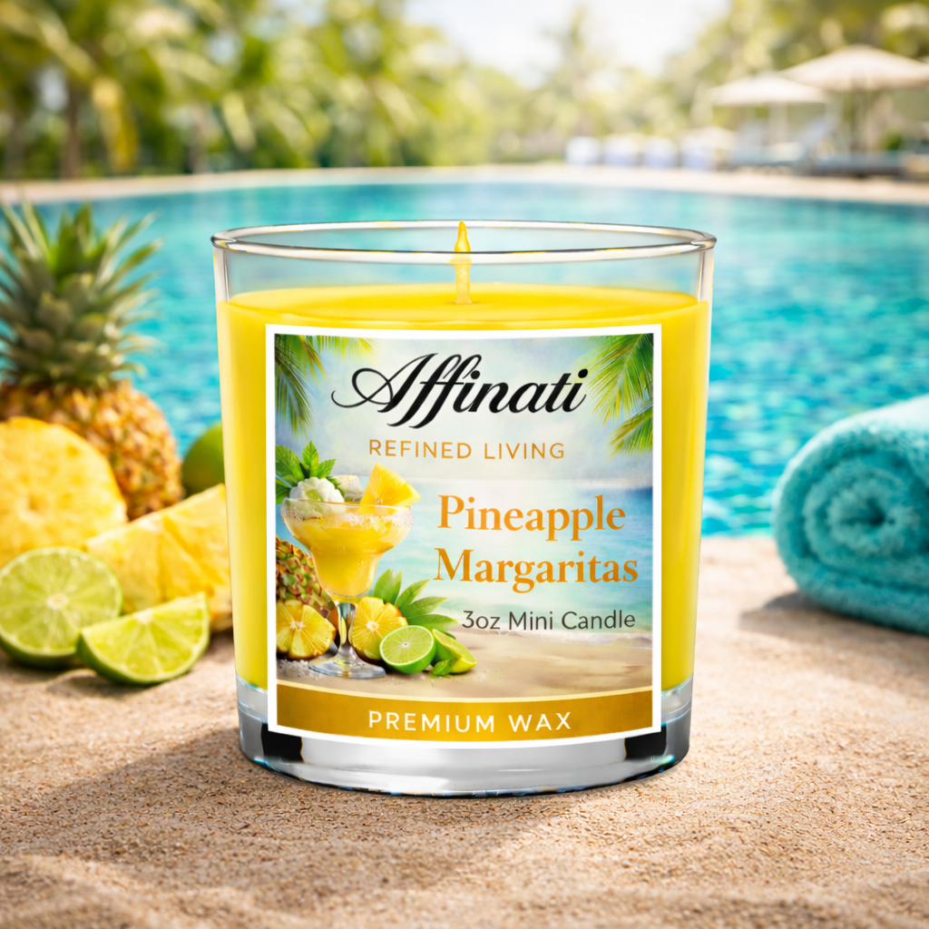 Pineapple Margaritas Mini Candle - Affinati