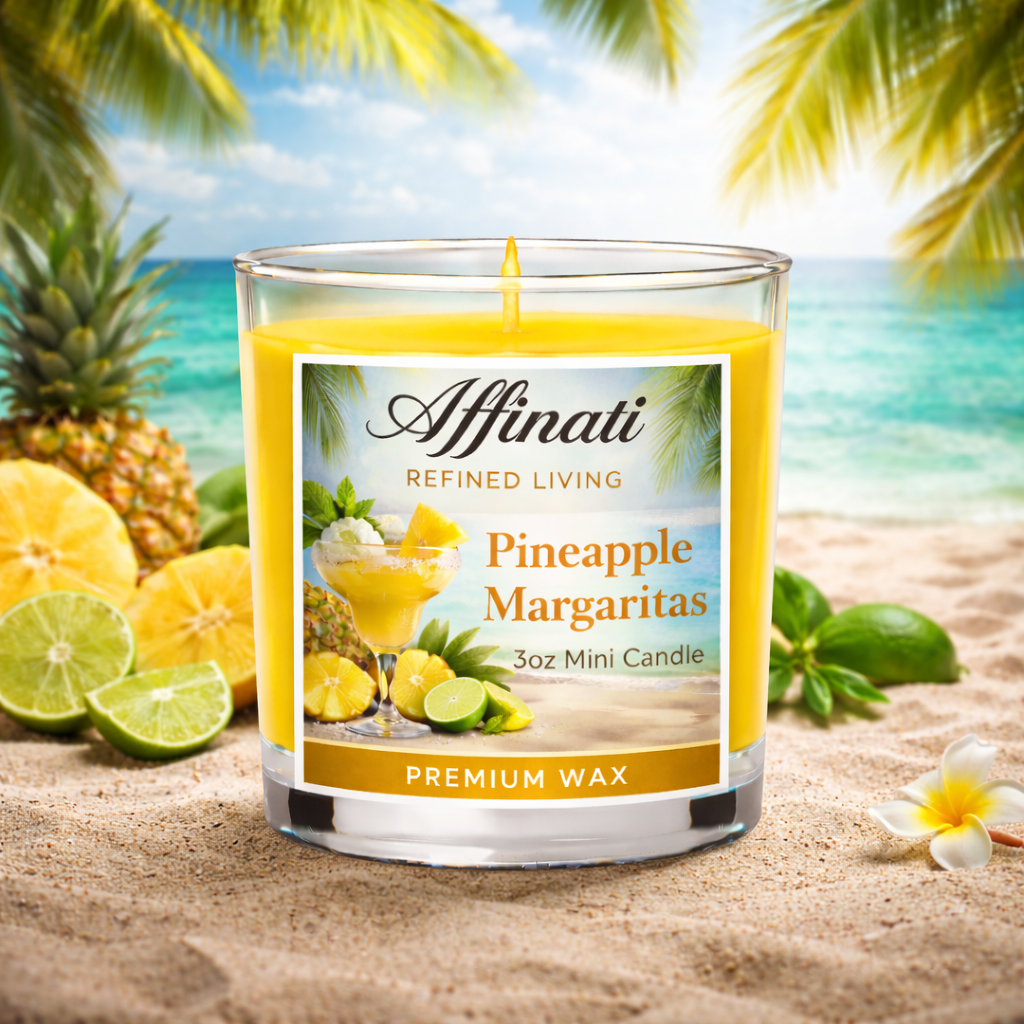 Pineapple Margaritas Mini Candle - Affinati