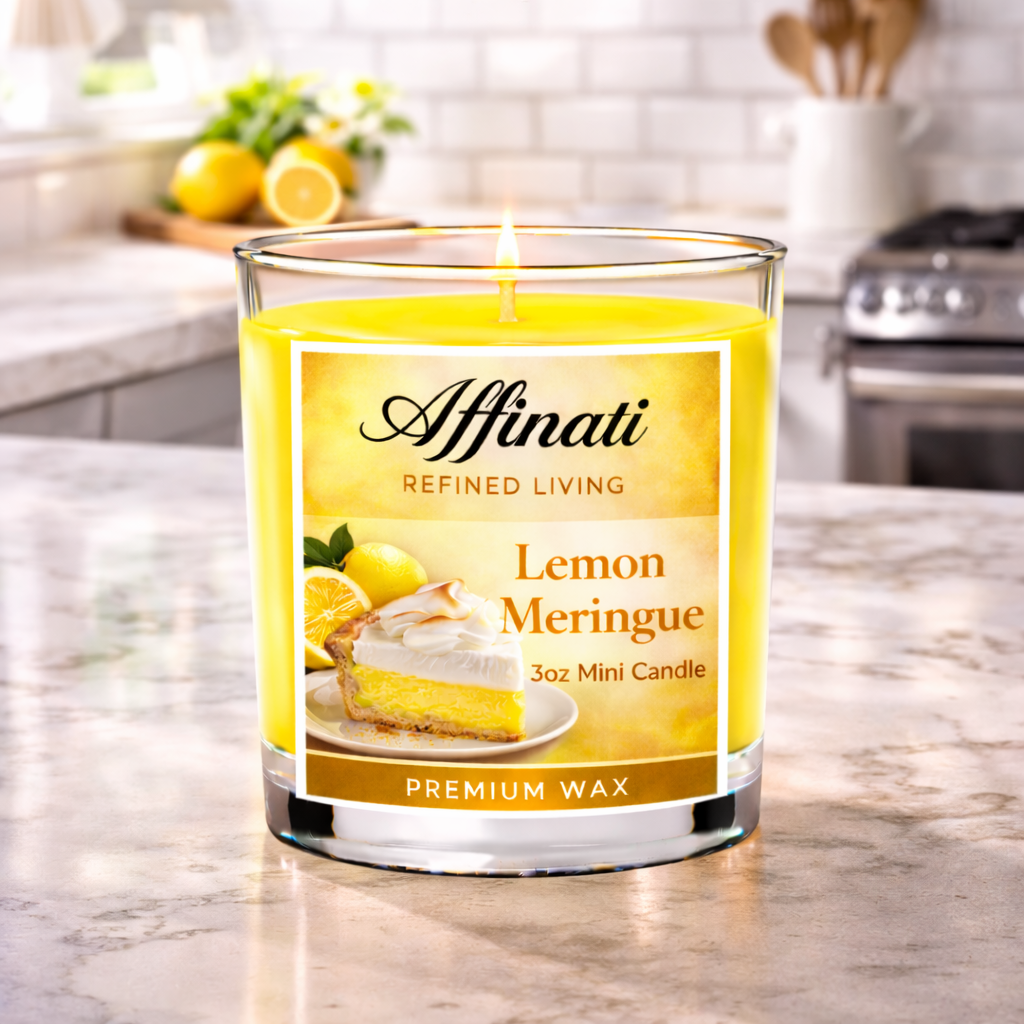 Lemon Meringue Mini Candle - Affinati